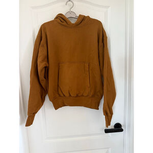 Men's Gap YZY Brown Double Layer Hoodie S